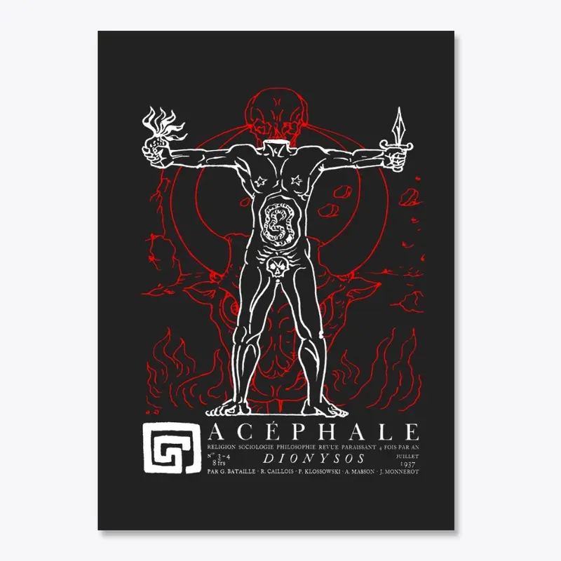 Acéphale - Dionysus (Red)